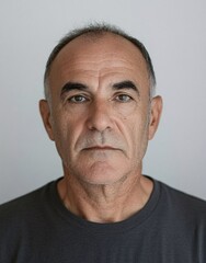 Fototapeta premium ID Photo for Passport : Spanish adult man 6