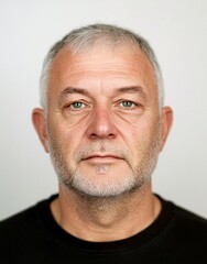 Obraz premium ID Photo for Passport : French adult man 2