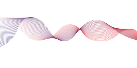 Abstract brown wavy background with curved wave smooth stripe seamless pattern. Vector geometric backgrounds. Stylized curved wavy line art. Digital future technology concept. Vector Illustration.