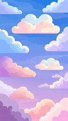 background with clouds
