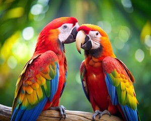 Obraz premium blue and gold macaw