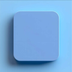 plain app icon shape accents of blue plain background ar 11