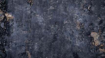  A full frame shot of a grungy asphalt road with a texture background Top view