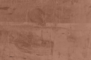 Mocha Mousse toned colour grunge decorative wall background. Art rough stylized texture banner trendy color 2025. Grunge brown color texture