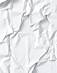 Obraz premium Crumpled gray grid paper textured background, pop art, with white tones