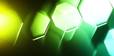 A close-up view of dew droplets on plant cells illuminated by sunlight, highlighting the intricate patterns of nature.