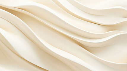 Obraz premium Abstract sand dune patterns with subtle beige gradients and gentle textures, evoking a serene desert vacation feel that is calming and relaxing.