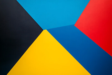 Abstract geometric background with bright colors