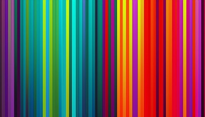 Fototapeta premium Fond bandes multicolores. Generated image