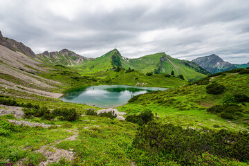 Wanderung vom Vilsalpsee auf die Landsberger H&uuml;tte