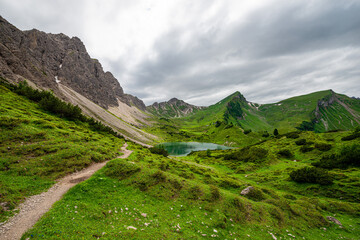 Wanderung vom Vilsalpsee auf die Landsberger H&uuml;tte