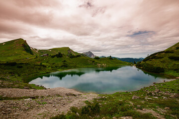Wanderung vom Vilsalpsee auf die Landsberger H&uuml;tte