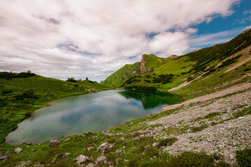 Wanderung vom Vilsalpsee auf die Landsberger H&uuml;tte