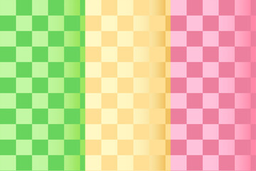 市松模様セット①