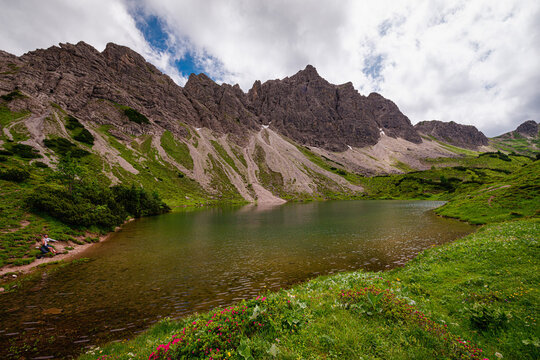 Wanderung vom Vilsalpsee auf die Landsberger H&uuml;tte