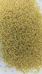 millet on white background,millet, porridge, cereal, food, health,