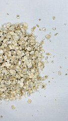 oatmeal, beans, product, agriculture, porridge, oatmeal on white background,