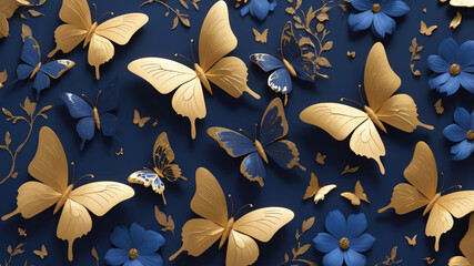 uxury gold oriental style background
