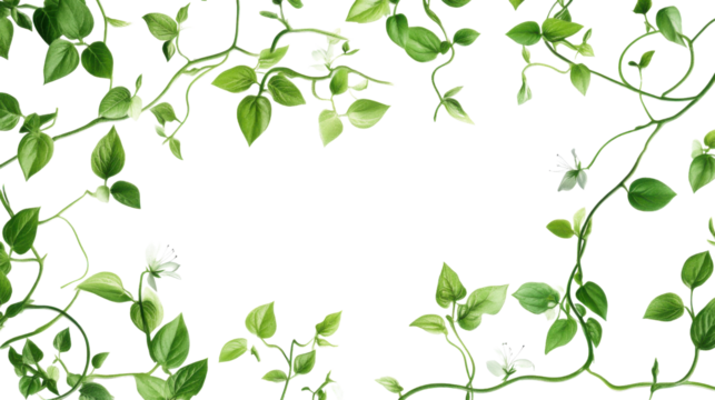 Ivy vine transparent background