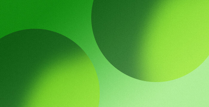 Overlapping green circles pattern, soft green palette background, suitable for products or brands, websites, etc.
