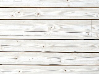 Fototapeta premium White wooden boards with a rustic texture perfect for a backdrop or product display, material, blank