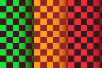 市松模様セット②