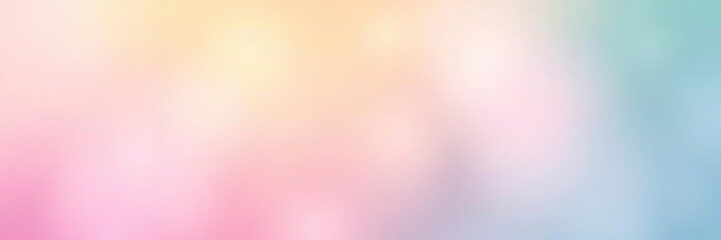 Obraz premium Abstract gradient background with fuzzy pink, blue, and yellow tones, modern, backdrop, decoration