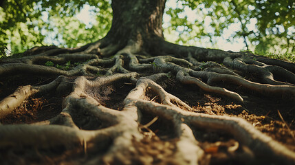 Intricate Tree Roots