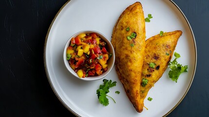 Fiery Jamaican Patties with a Spicy Kick