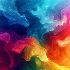 Obraz premium Abstract Colorful Swirls