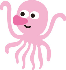 오징어일러스트