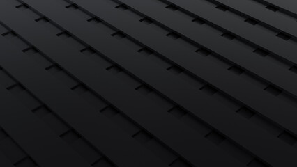 Minimalist abstract geometric pattern with black diagonal lines on a dark background. Perfect for graphic design, backgrounds, presentations and any project that seeks a modern and elegant look.