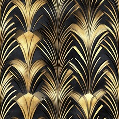 Elegant Art Deco Geometric Pattern Design