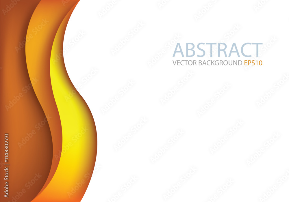 Fototapete graphic vector curve line overlap background for text and message design