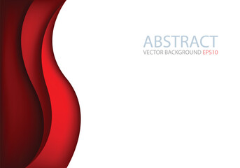 graphic vector curve line overlap background for text and message design