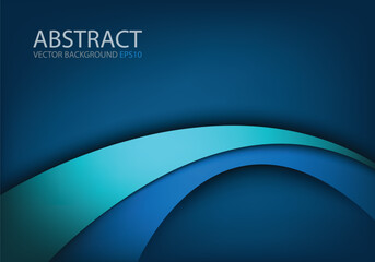 graphic vector curve line overlap background for text and message design
