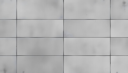 Old gray grey worn grunge vintage shabby patchwork motif tiles stone concrete cement wall wallpaper texture background, clipart style, with white tones