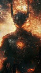 Fiery Knight: Dark Fantasy Epic