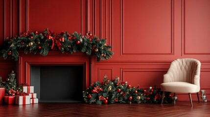 image of empty decoration chrismas