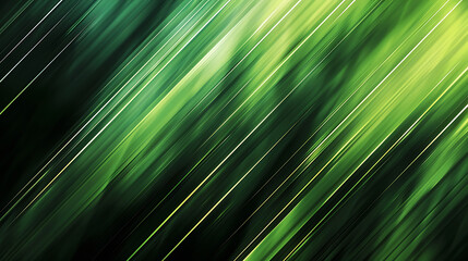 Abstract Green Diagonal Lines Background