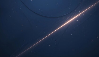 Obraz premium Celestial Stream: A Line in the Night Sky