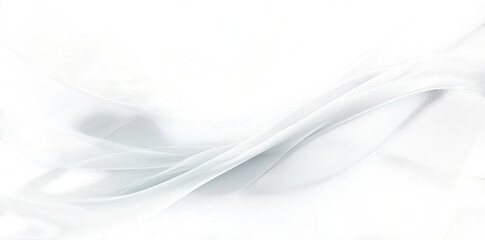 Obraz premium abstract transparent background with flowing. wavy lines the lines are subtle and create a soft. ethereal feel