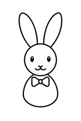 bunny with a heart