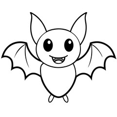 a bet vector silhouette image