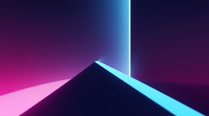 Vaporwave, Retrofuturism 1980s, 80s esthetic, purple, blue, pink, neon pyramid, geometric shapes, lines wallpaper background