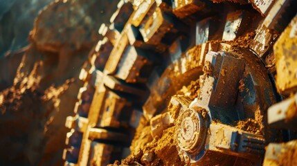 High-Speed Tunnel Boring: Excavates rock at a rate of 15 meters/hour, using advanced machinery to speed up underground construction for projects like tunnels and subways.
