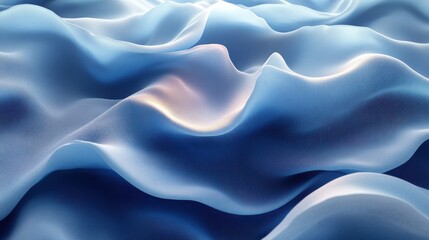 Fototapeta premium abstract 3d render blue background animation motion design seamless looped vide