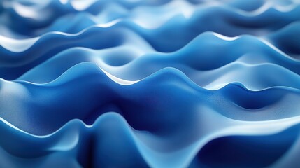 Obraz premium abstract 3d render blue background motion design seamless looped animatio