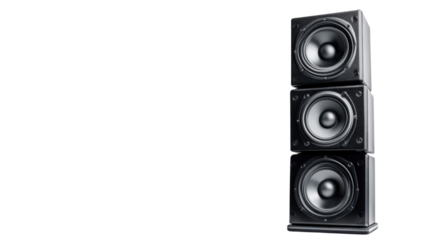 Large speakers transparent background