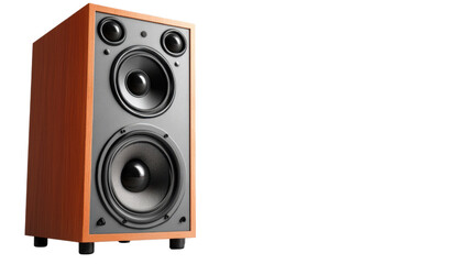 Fototapeta premium Large speakers transparent background